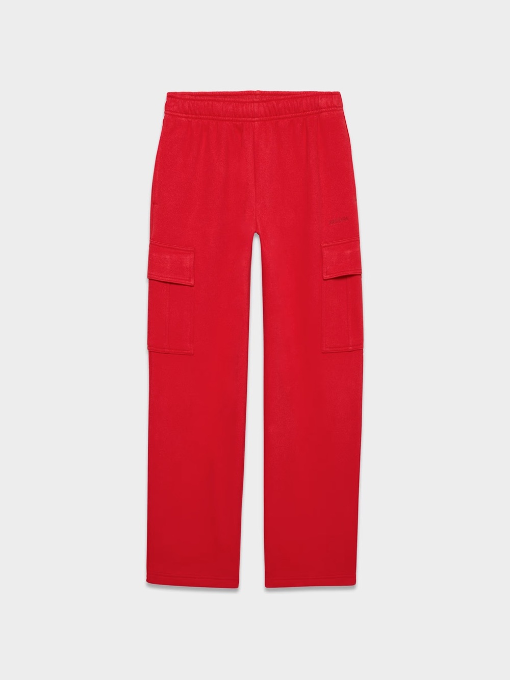 Aritzia cozy sweatfleece mega cargo sweapant in flashing red